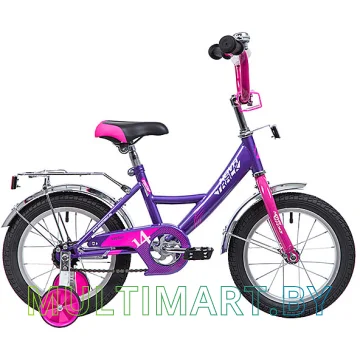 Детский велосипед Novatrack Vector 143VECTOR.LC9 (фиолетовый, 2019)